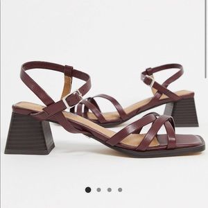 Top shop block heel sandals